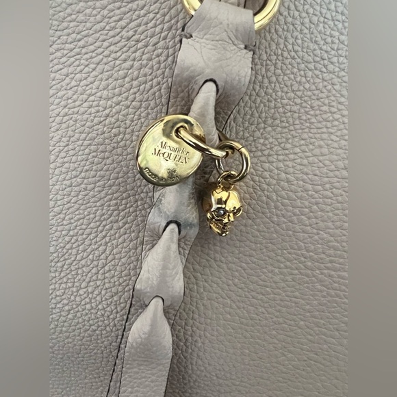 Alexander McQueen Leather Tote with Zippered Pouch - Picture 2 of 5